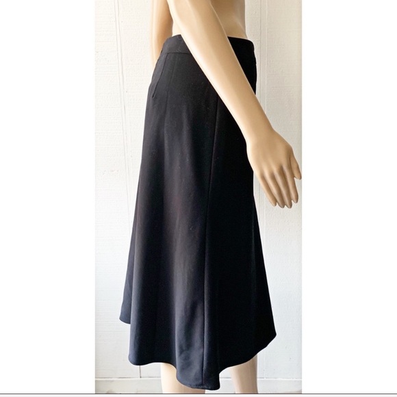 ❤️ Liz Claiborne Black Skirt Size 8 - Picture 5 of 7